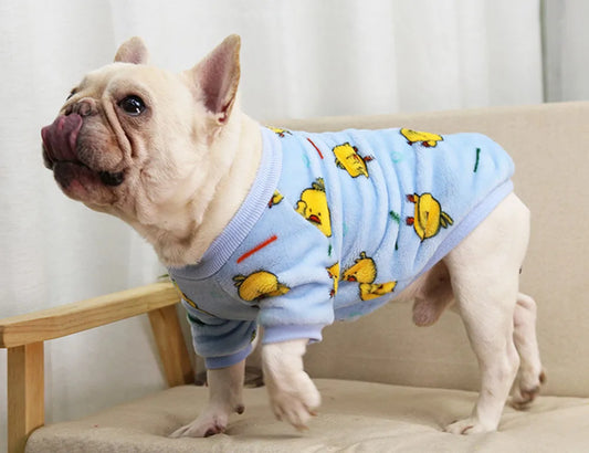 Colorful Print Pullover Pajamas
