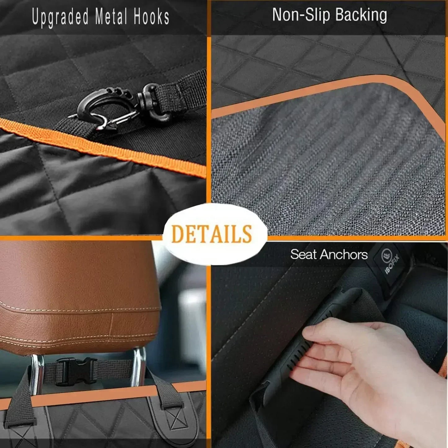 Back Car Seat Protective Mat